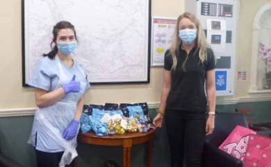 Donation from staff at M&S Skipton